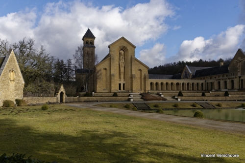 Abbaye d'Orval - nouveaux bâtiments.